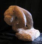 LA CHUTE (Granite de Corrèze 20x30x34 cm)